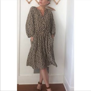 NWT Banana Republic leopard print dress
